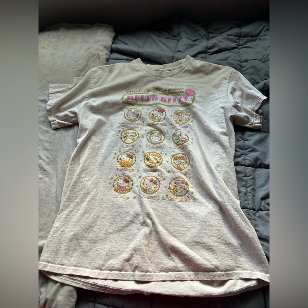 Hello kitty zodiac shirt